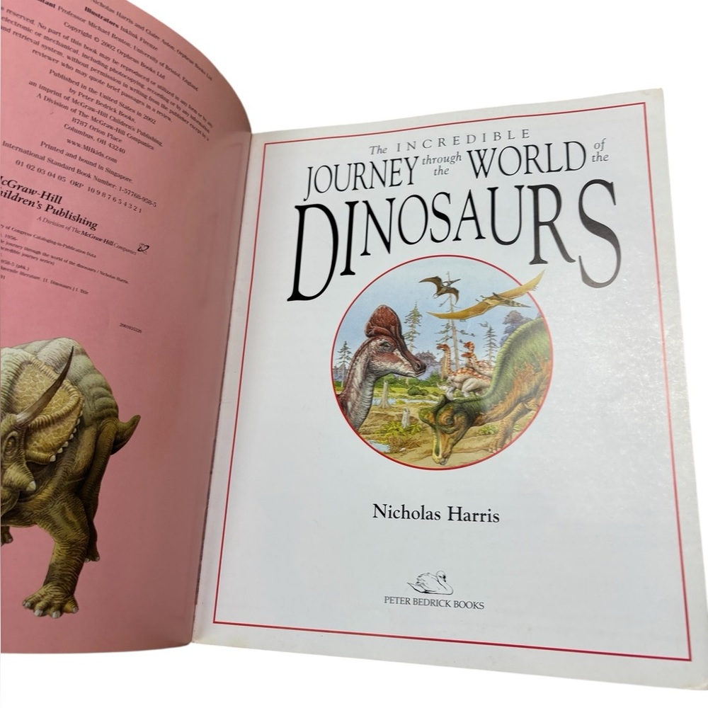 Journey Through the World of the Dinosaurs Book - Picture 4 of 12